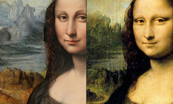 Tìm ra chị em song sinh với bức tranh sơn dầu Mona Lisa
