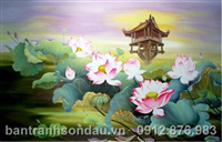 TRANH HOA SEN 046